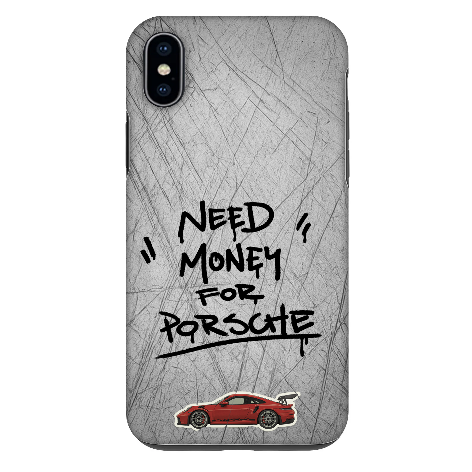 Picasee Fashion Case pro Apple iPhone XS Max - Grey Drift