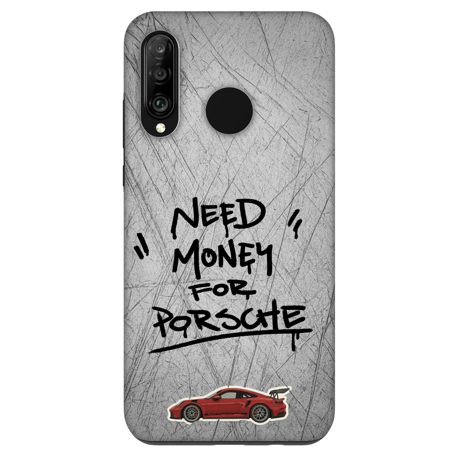 Picasee Fashion Case pro Huawei P30 Lite - Grey Drift