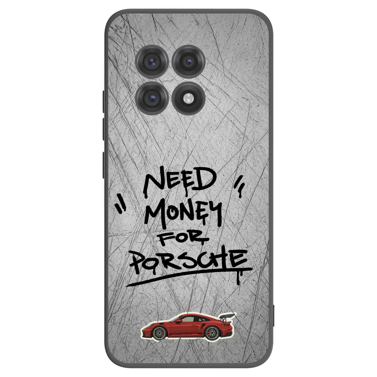 Picasee silikonový černý obal pro OnePlus 13R 5G - Grey Drift