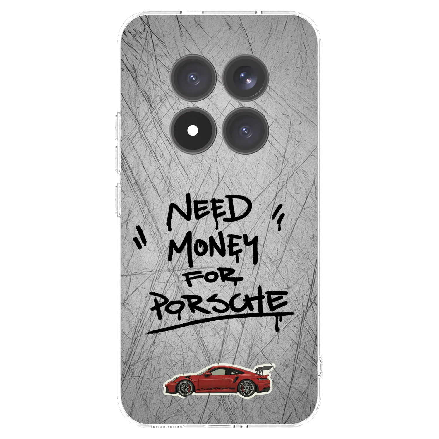 Picasee silikonový průhledný obal pro Xiaomi Redmi Note 15 Pro+ - Grey Drift