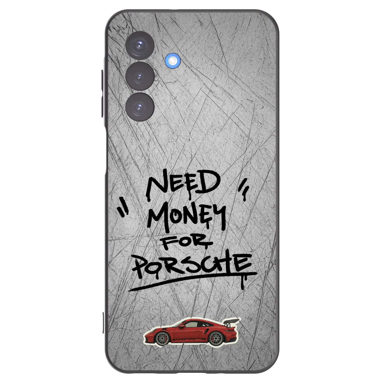 Picasee silikonový černý obal pro Samsung Galaxy A17 5G - Grey Drift