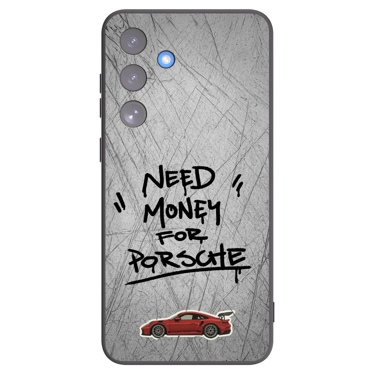 Picasee silikonový černý obal pro Samsung Galaxy S25 FE 5G - Grey Drift