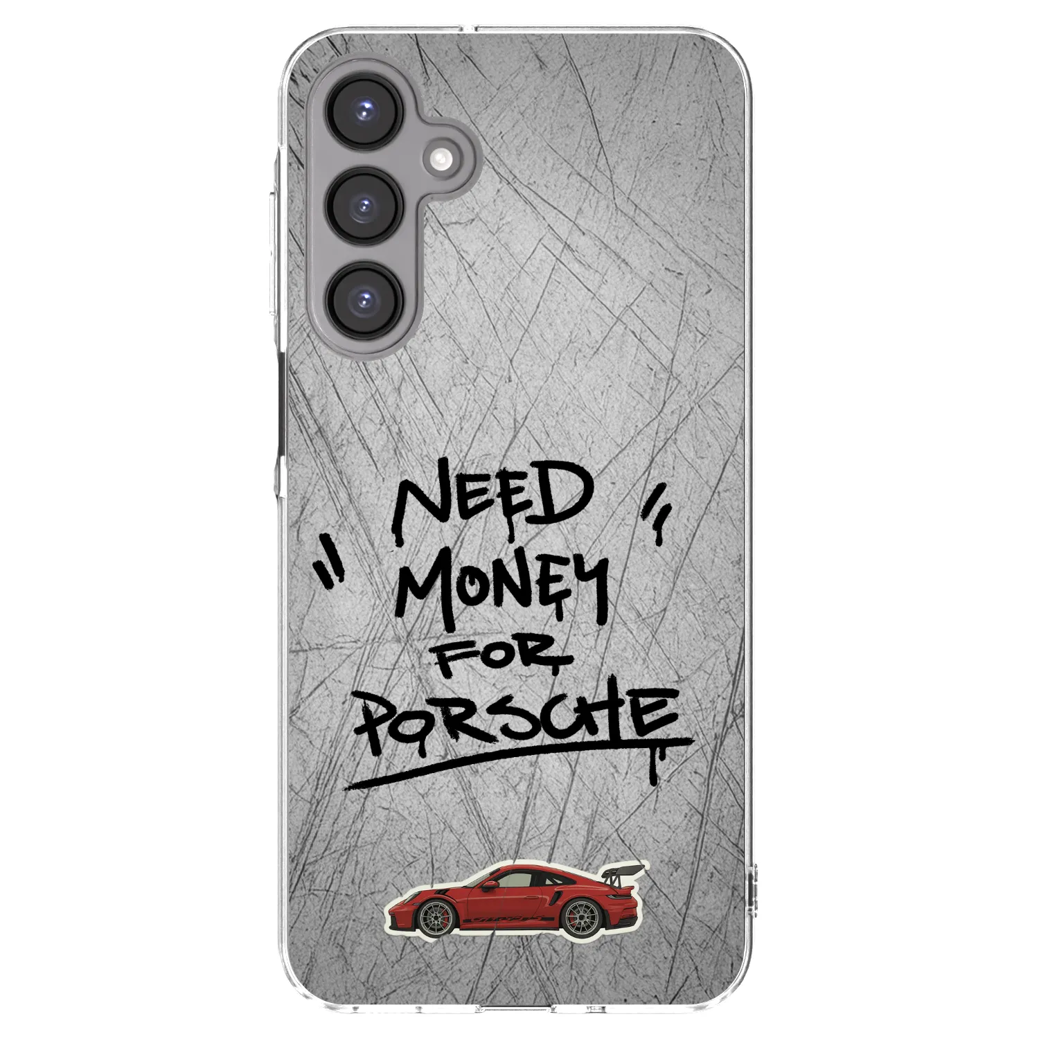Picasee silikonový průhledný obal pro Samsung Galaxy A16 4G - Grey Drift