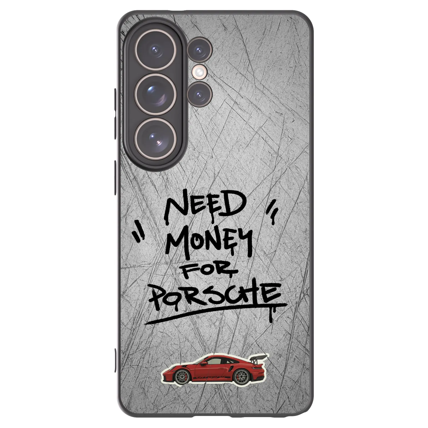 Picasee silikonový černý obal pro Samsung Galaxy S26 Ultra - Grey Drift