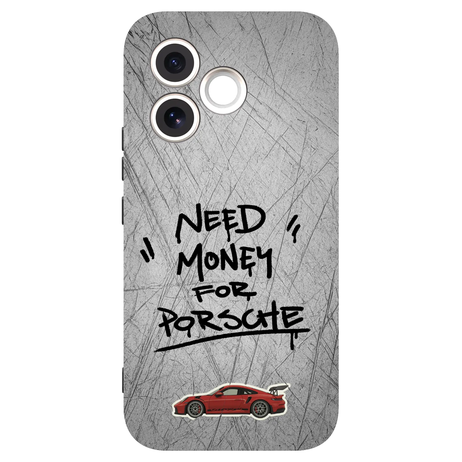 Picasee silikonový černý obal pro Honor 600 Lite - Grey Drift
