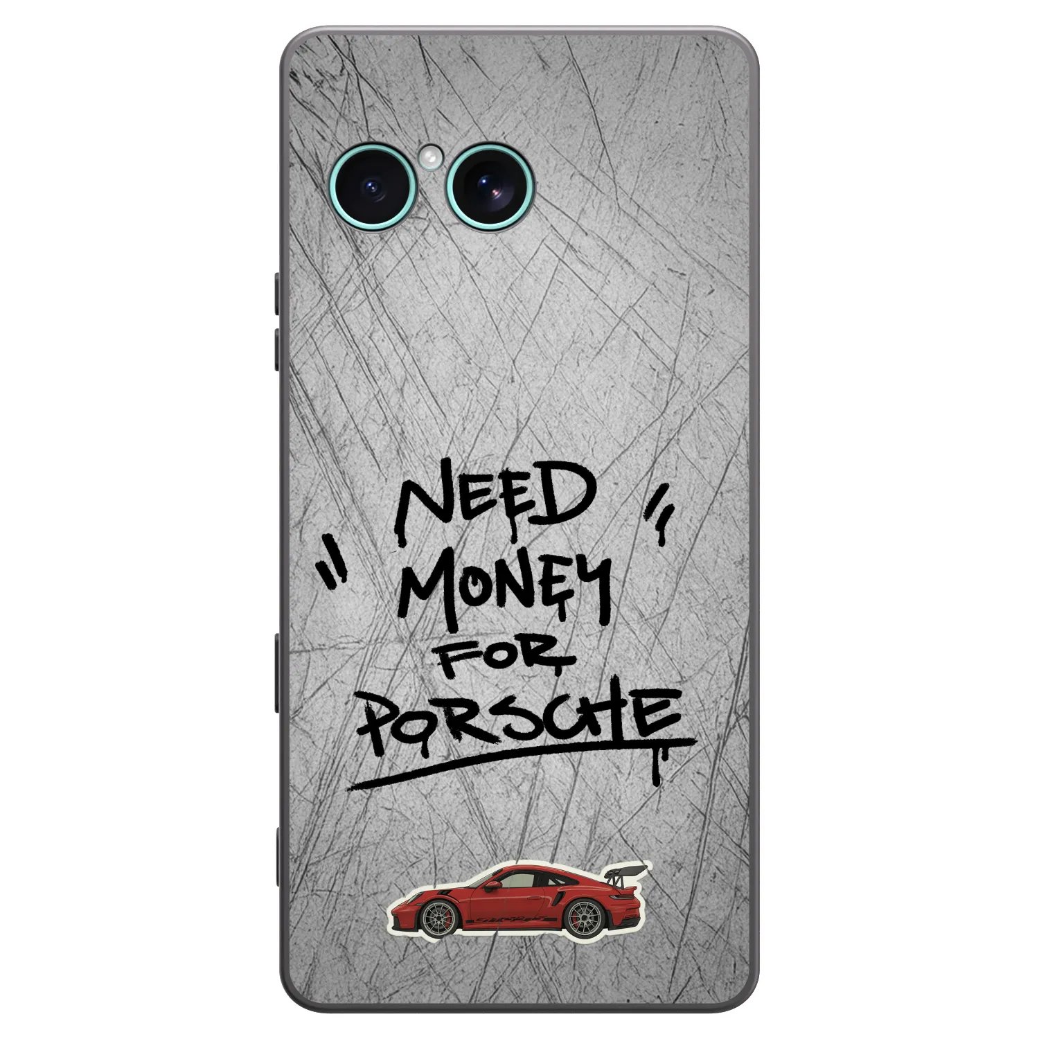Picasee silikonový černý obal pro Sony Xperia 10 VII - Grey Drift