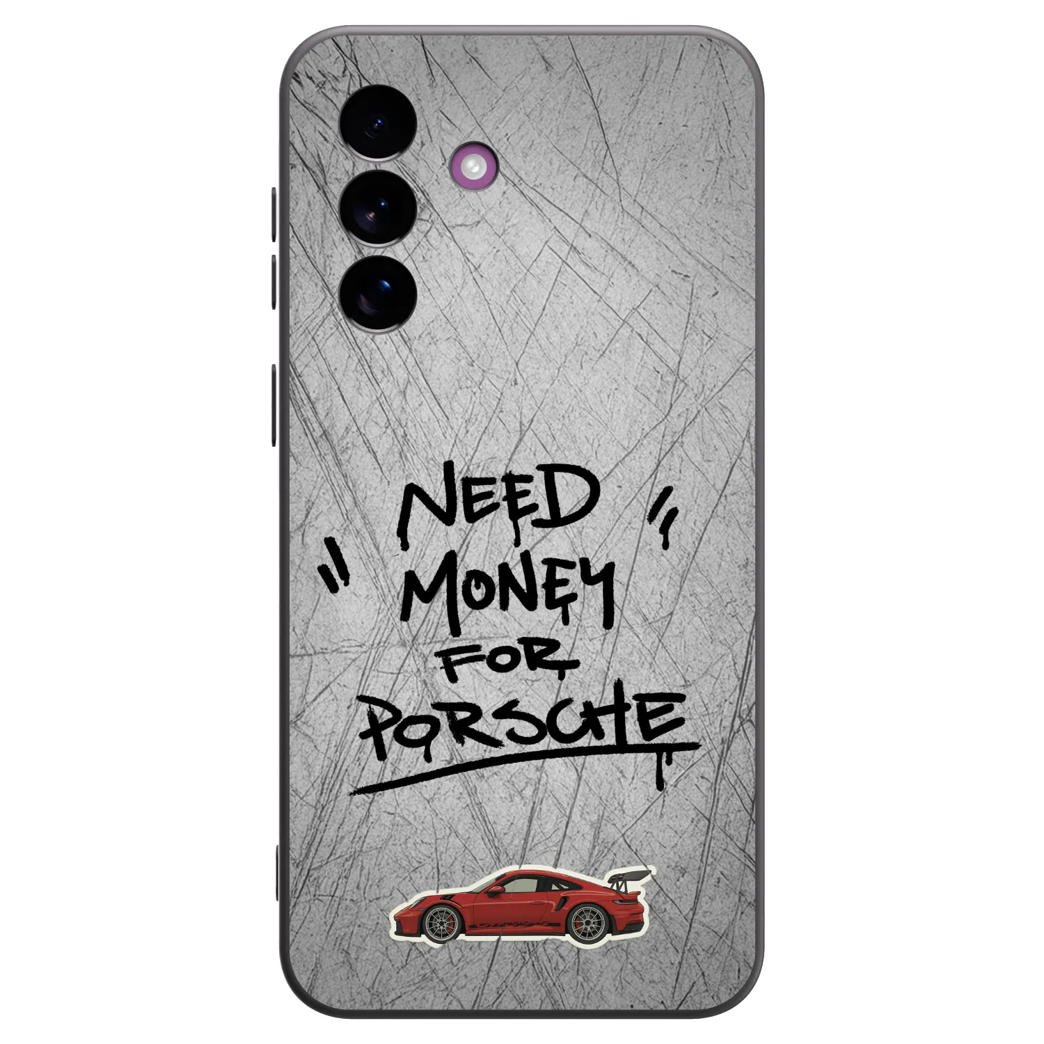 Picasee silikonový černý obal pro Samsung Galaxy A37 - Grey Drift