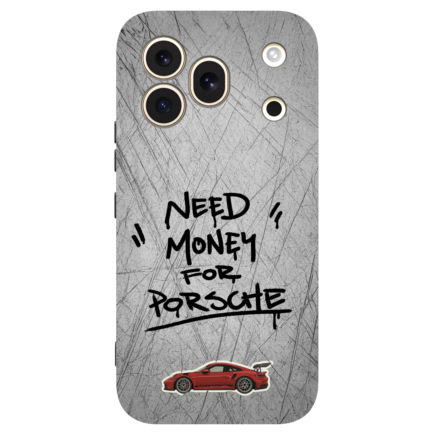 Picasee silikonový černý obal pro Honor 600 Pro - Grey Drift