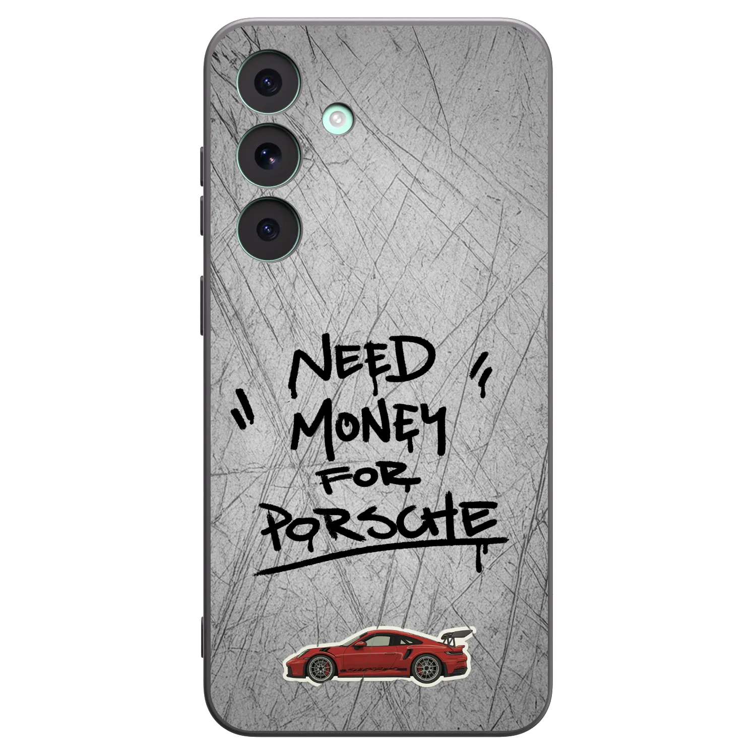 Picasee silikonový černý obal pro Samsung Galaxy S26 FE - Grey Drift