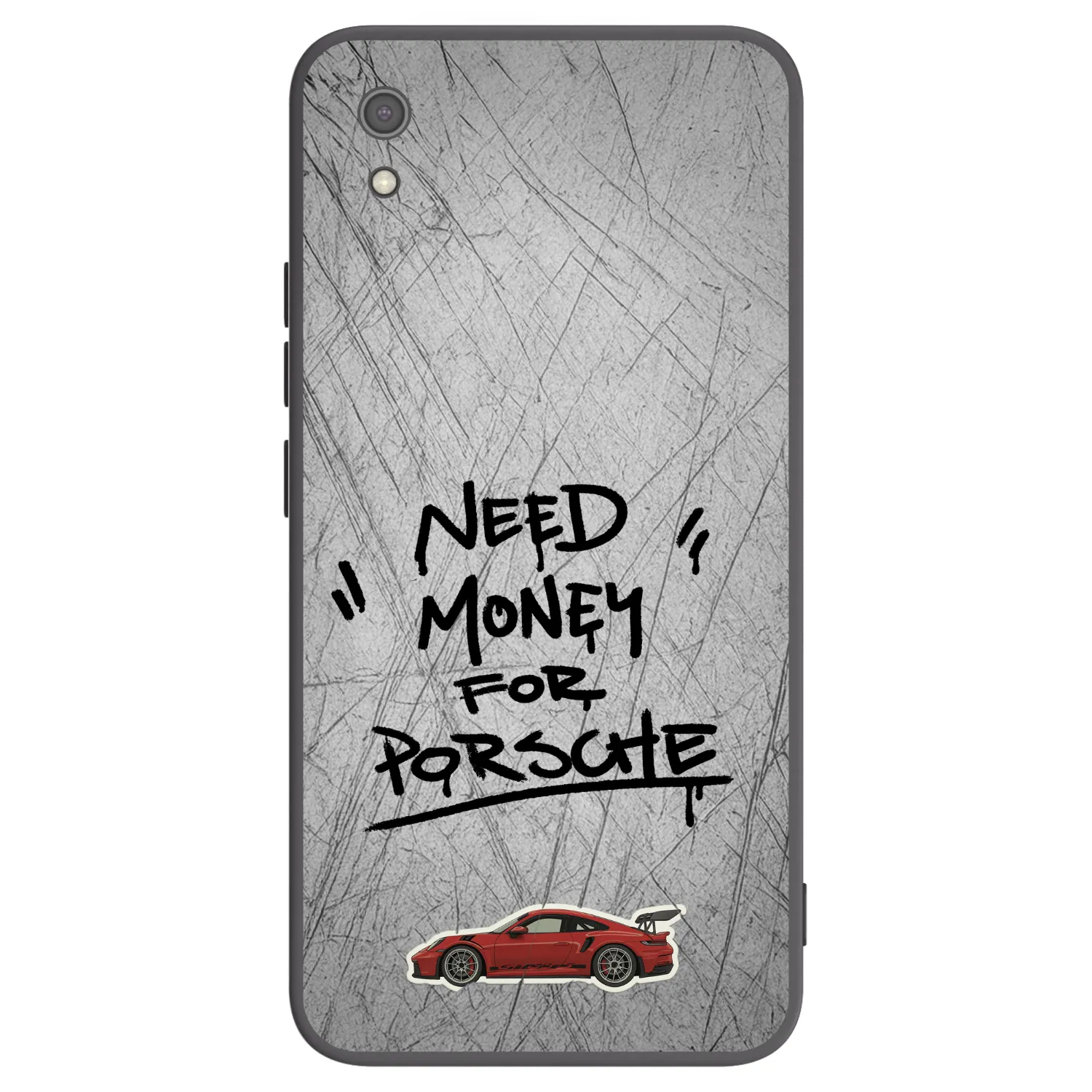 Picasee silikonový černý obal pro Xiaomi Redmi 7A - Grey Drift