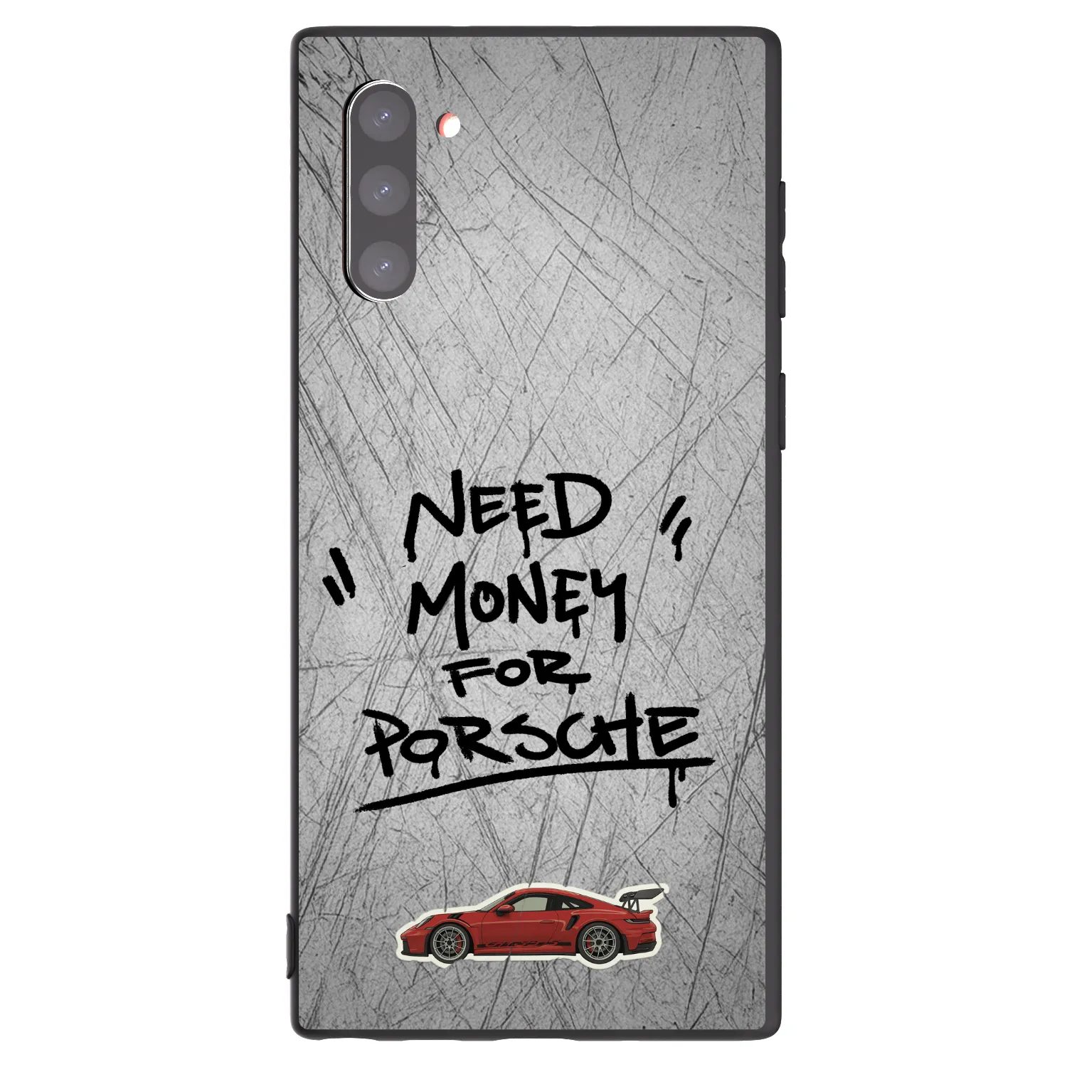 Picasee silikonový černý obal pro Samsung Galaxy Note 10 N970F - Grey Drift