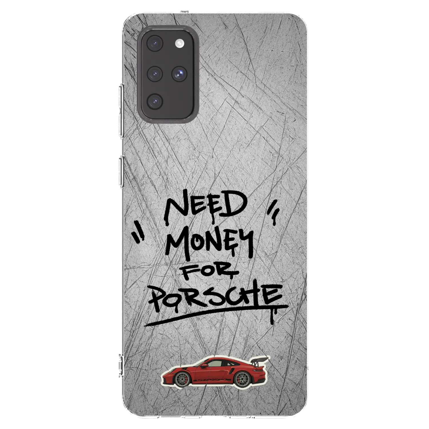 Picasee silikonový průhledný obal pro Samsung Galaxy S20+ G985F - Grey Drift