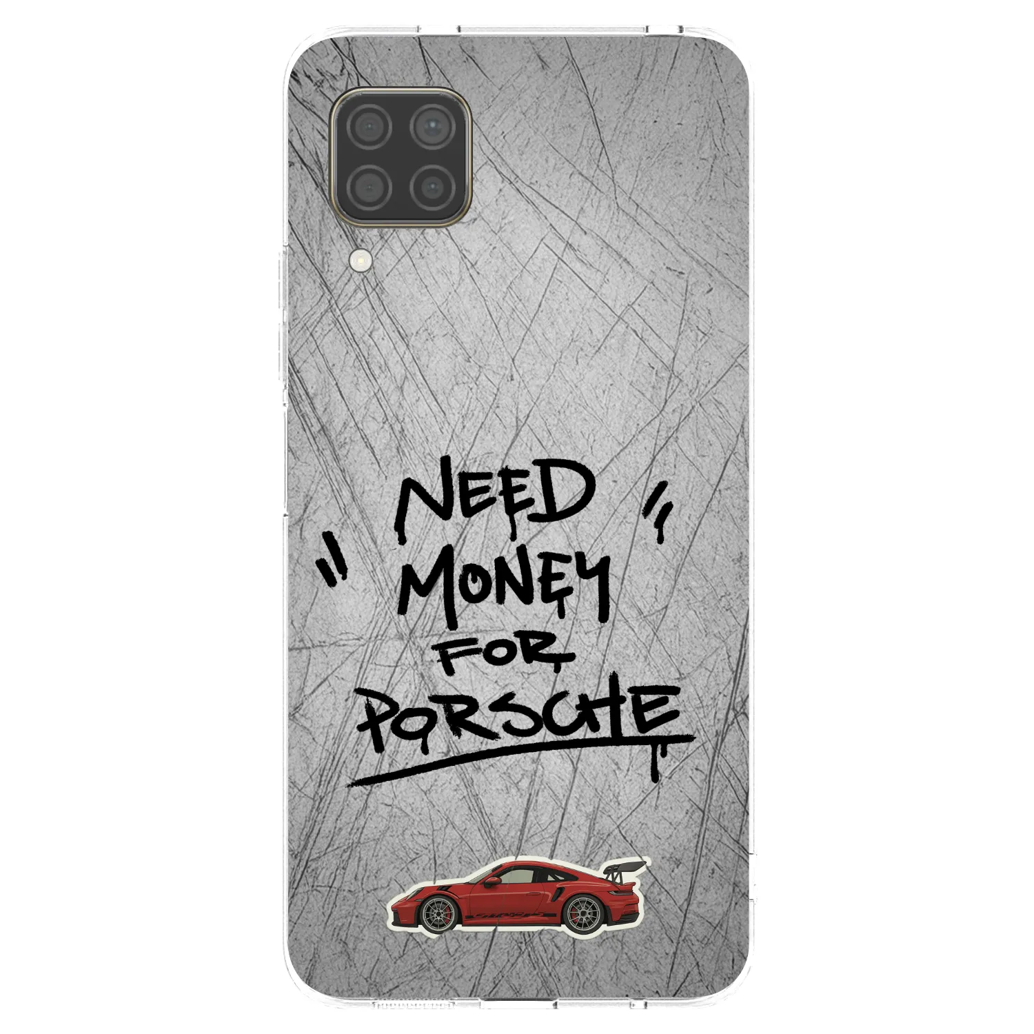 Picasee silikonový průhledný obal pro Huawei P40 Lite - Grey Drift