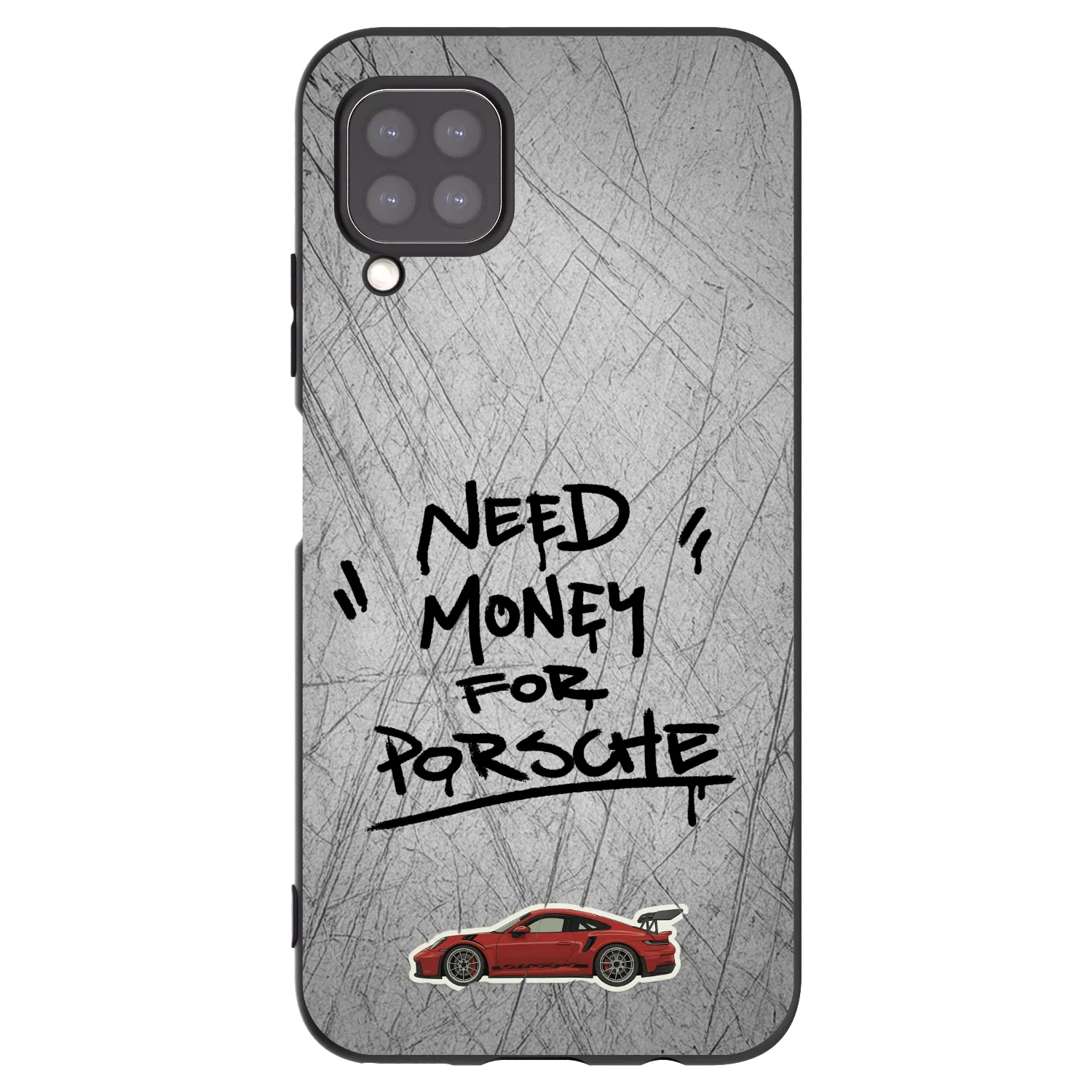 Picasee silikonový černý obal pro Huawei P40 Lite - Grey Drift
