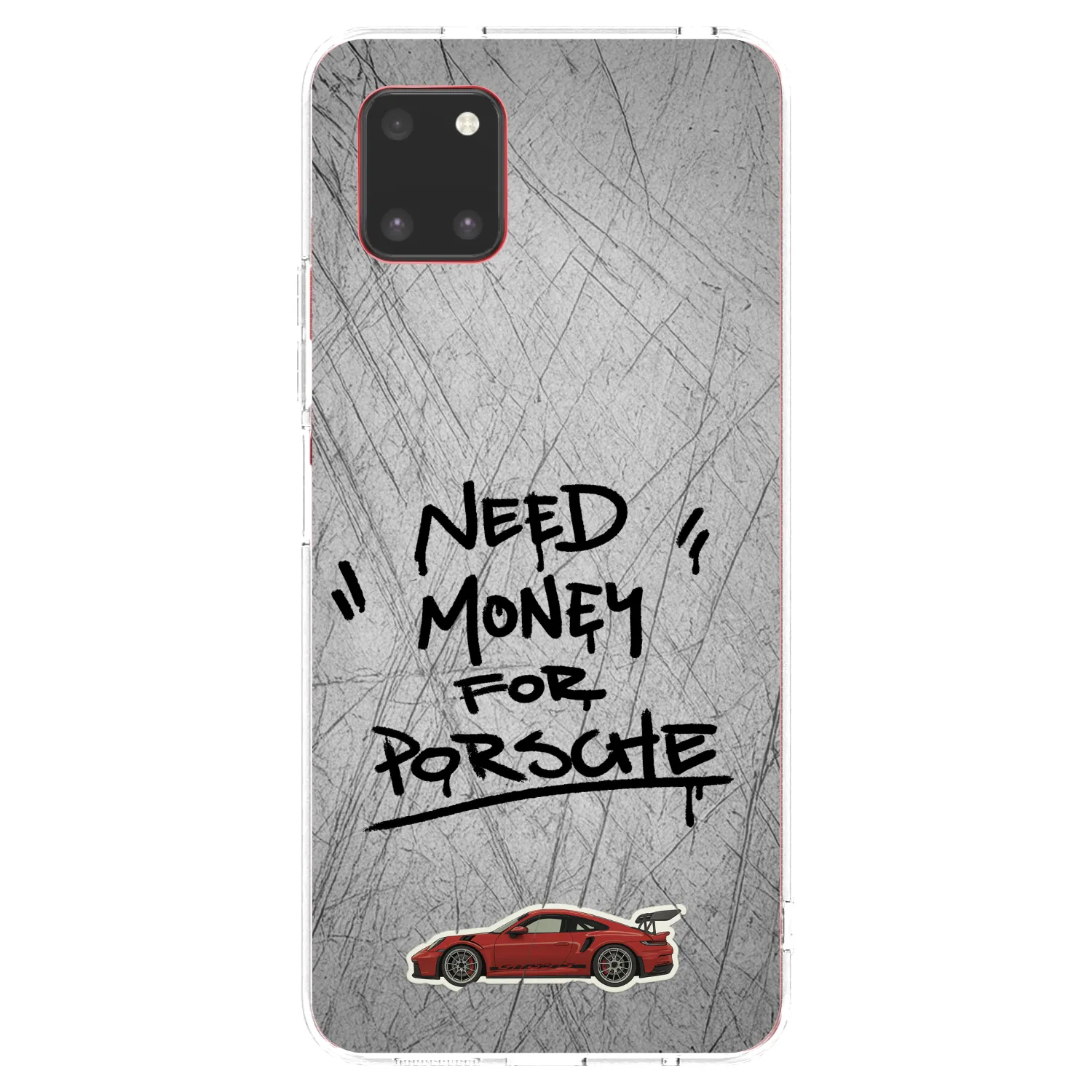 Picasee silikonový průhledný obal pro Samsung Galaxy Note 10 Lite N770F - Grey Drift