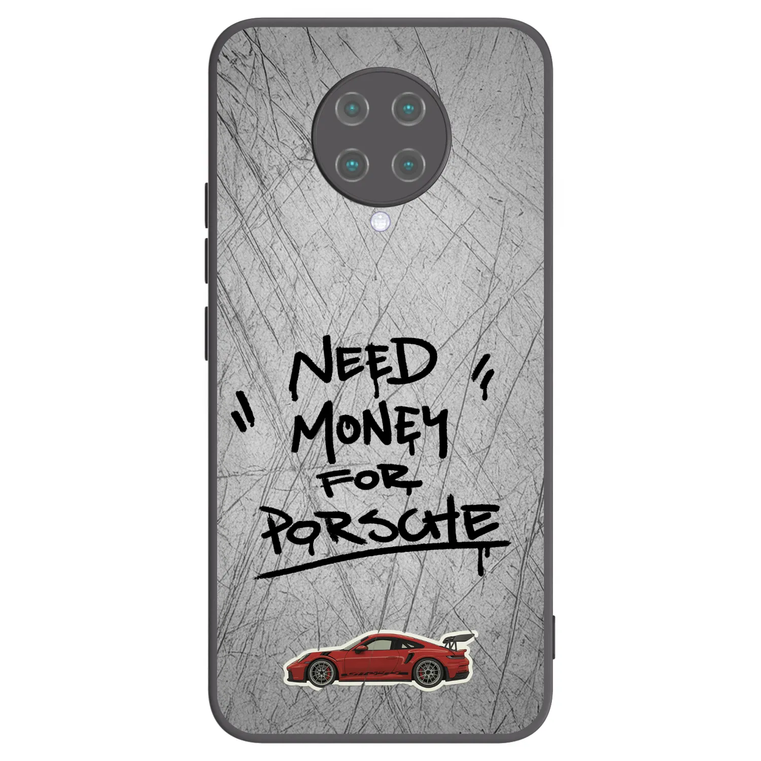 Picasee silikonový černý obal pro Xiaomi Poco F2 Pro - Grey Drift