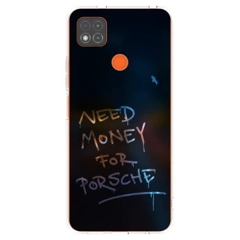 Picasee silikonový průhledný obal pro Xiaomi Redmi 9C - Neon Nights