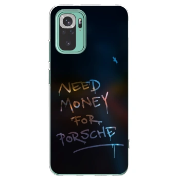 Picasee silikonový průhledný obal pro Xiaomi Redmi Note 10 Pro - Neon Nights