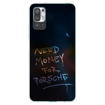 Picasee silikonový průhledný obal pro Xiaomi Redmi Note 10 5G - Neon Nights