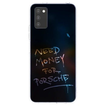 Picasee silikonový průhledný obal pro Samsung Galaxy A02s A025G - Neon Nights