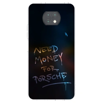 Picasee silikonový průhledný obal pro Xiaomi Redmi Note 9T - Neon Nights