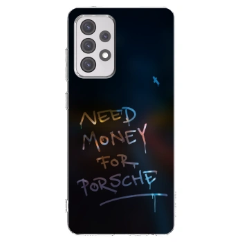 Picasee silikonový průhledný obal pro Samsung Galaxy A52s 5G A528B - Neon Nights