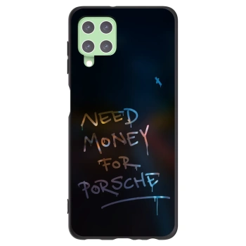 Picasee silikonový černý obal pro Samsung Galaxy A22 A225F 4G - Neon Nights