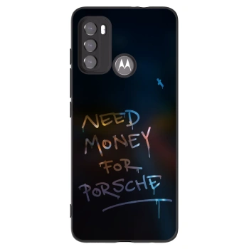 Picasee silikonový černý obal pro Motorola Moto G60 - Neon Nights