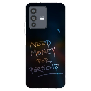 Picasee silikonový průhledný obal pro Vivo V23 5G - Neon Nights