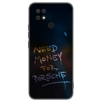 Picasee silikonový černý obal pro Xiaomi Redmi 10C - Neon Nights
