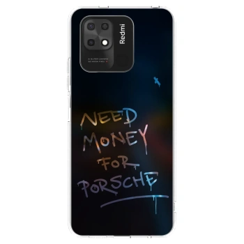 Picasee silikonový průhledný obal pro Xiaomi Redmi 10C - Neon Nights