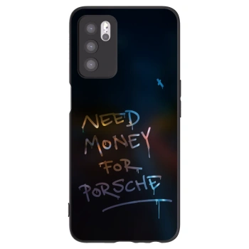Picasee silikonový černý obal pro OPPO A16 - Neon Nights