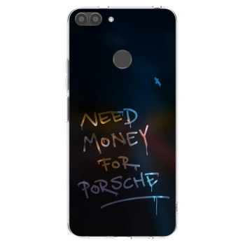 Picasee silikonový průhledný obal pro Huawei P Smart - Neon Nights
