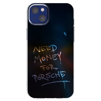Picasee silikonový průhledný obal pro Apple iPhone 14 Plus - Neon Nights