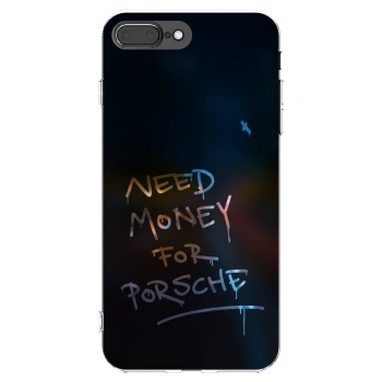 Picasee silikonový průhledný obal pro Apple iPhone 8 Plus - Neon Nights