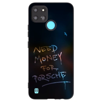 Picasee silikonový černý obal pro Realme C21Y - Neon Nights