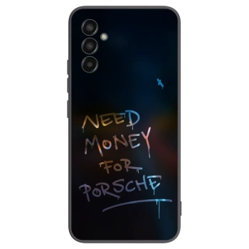 Picasee silikonový černý obal pro Samsung Galaxy M13 M135F - Neon Nights