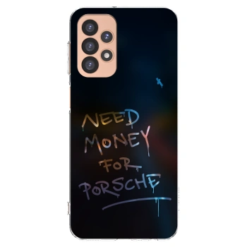 Picasee silikonový průhledný obal pro Samsung Galaxy A23 A236B 5G - Neon Nights