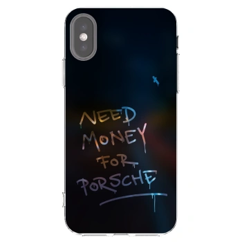 Picasee silikonový průhledný obal pro Apple iPhone X/XS - Neon Nights