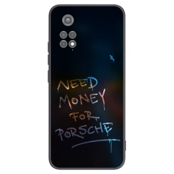 Picasee silikonový černý obal pro Xiaomi Redmi Note 11S 5G - Neon Nights
