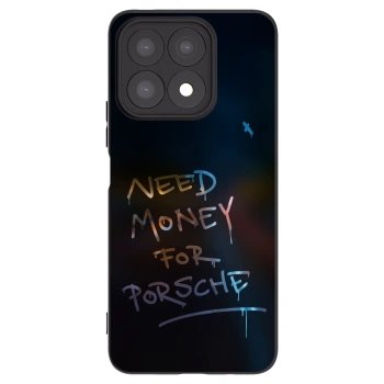 Picasee silikonový černý obal pro Honor X8a - Neon Nights
