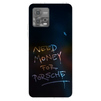 Picasee silikonový průhledný obal pro Motorola Moto G72 - Neon Nights