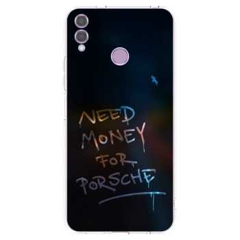 Picasee silikonový průhledný obal pro Honor 8X - Neon Nights