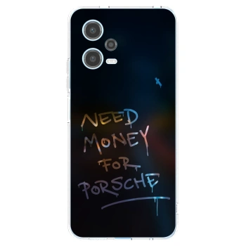 Picasee silikonový průhledný obal pro Xiaomi Redmi Note 12 5G - Neon Nights