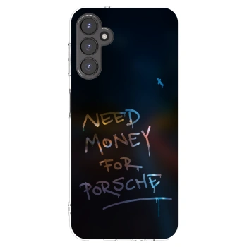 Picasee silikonový průhledný obal pro Samsung Galaxy A14 4G A145R - Neon Nights