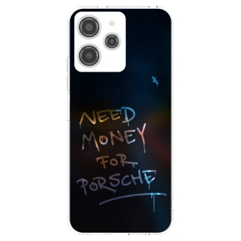 Picasee silikonový průhledný obal pro Xiaomi Redmi 12 4G - Neon Nights
