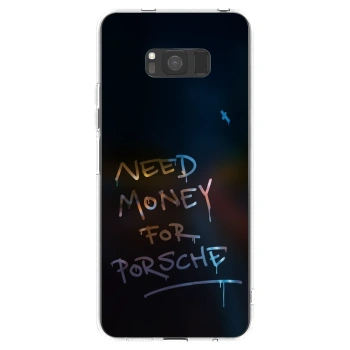 Picasee silikonový průhledný obal pro Samsung Galaxy S8 G950F - Neon Nights