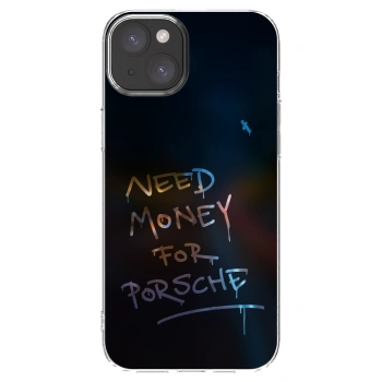 Picasee silikonový průhledný obal pro Apple iPhone 15 Plus - Neon Nights