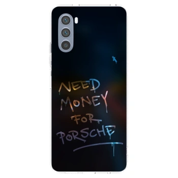 Picasee silikonový průhledný obal pro Motorola Moto G62 - Neon Nights