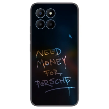 Picasee silikonový černý obal pro Honor 70 Lite - Neon Nights